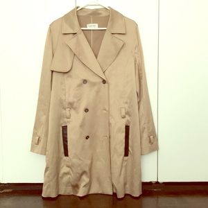 Calvin Klein glam trench coat